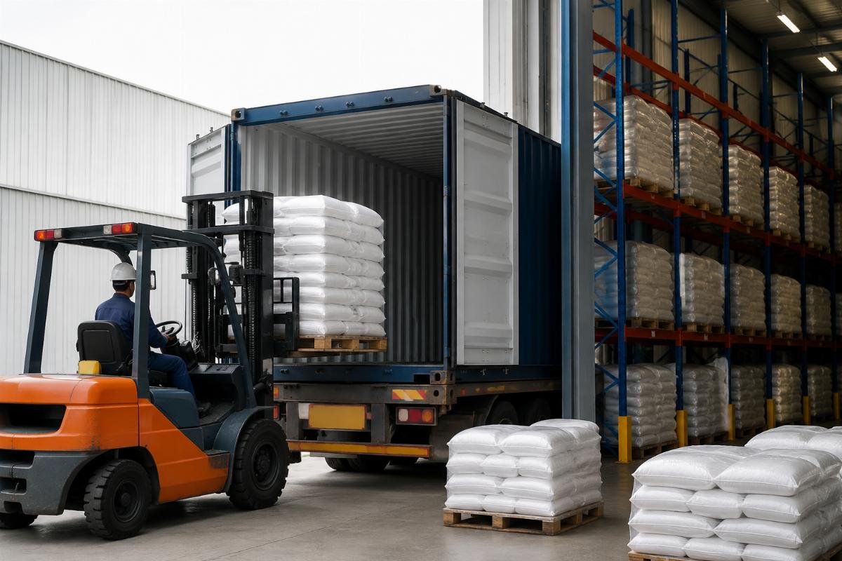 Optimized food additive shipping containers