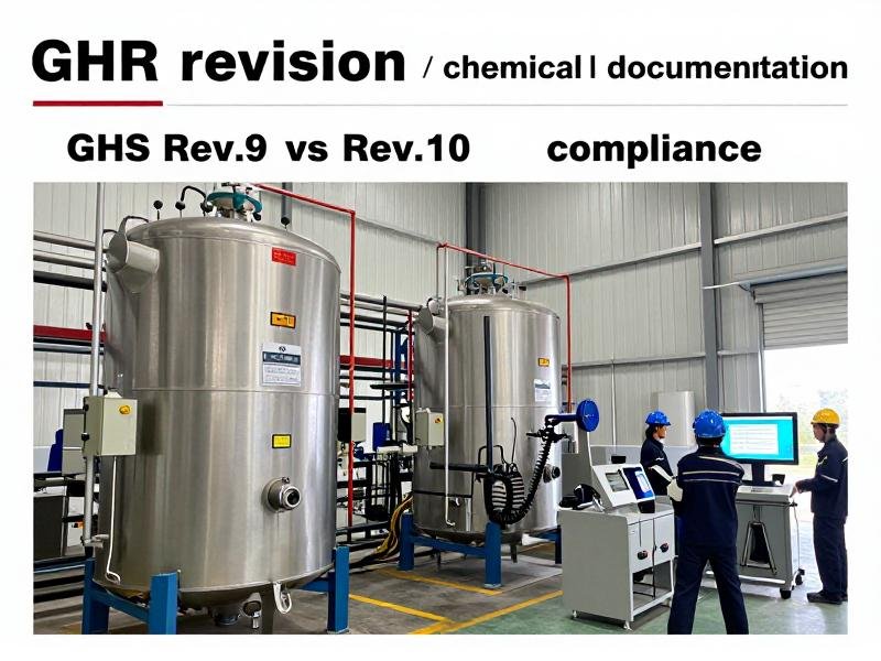GHS revision comparison for chemical documentation
