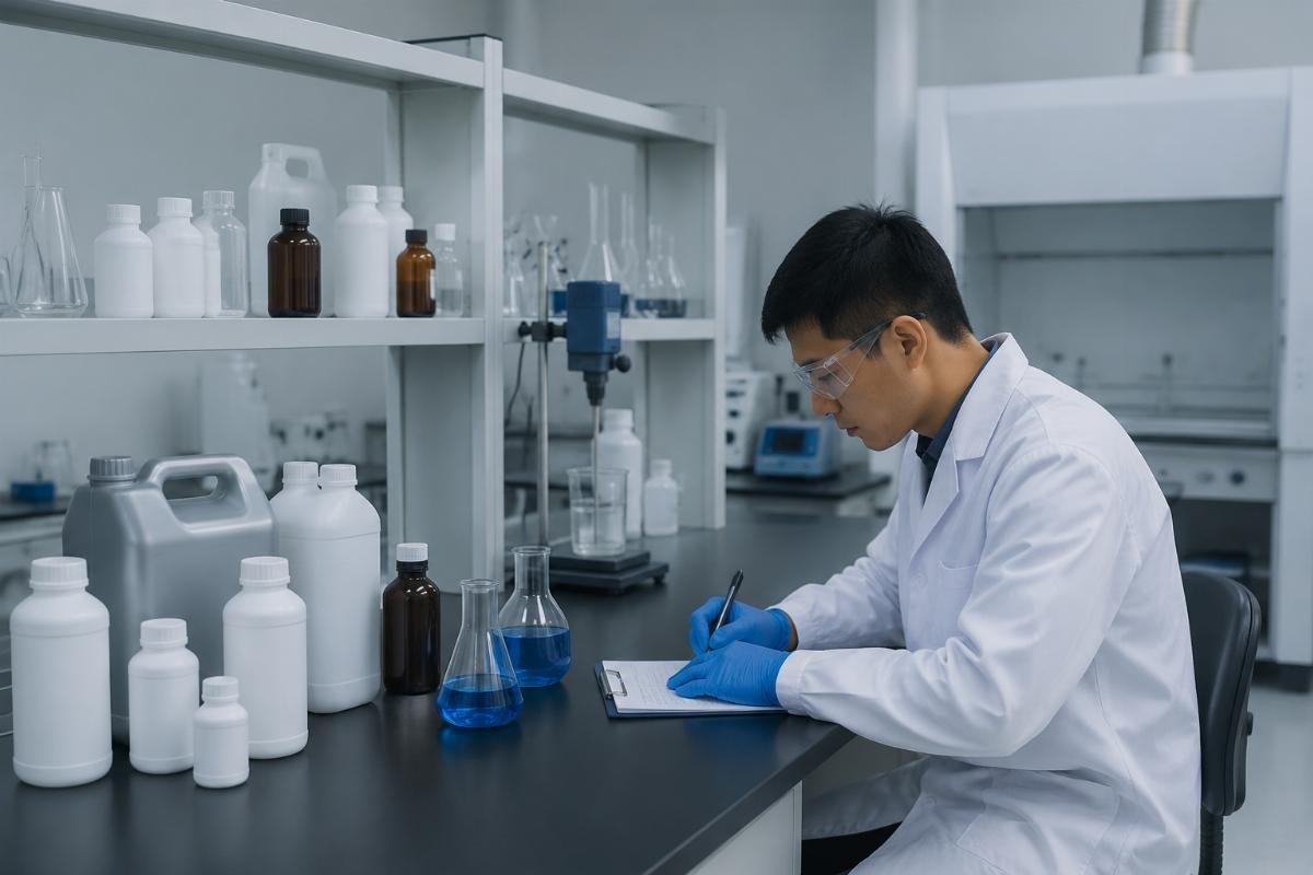 MSDS verification checklist for chemical additives