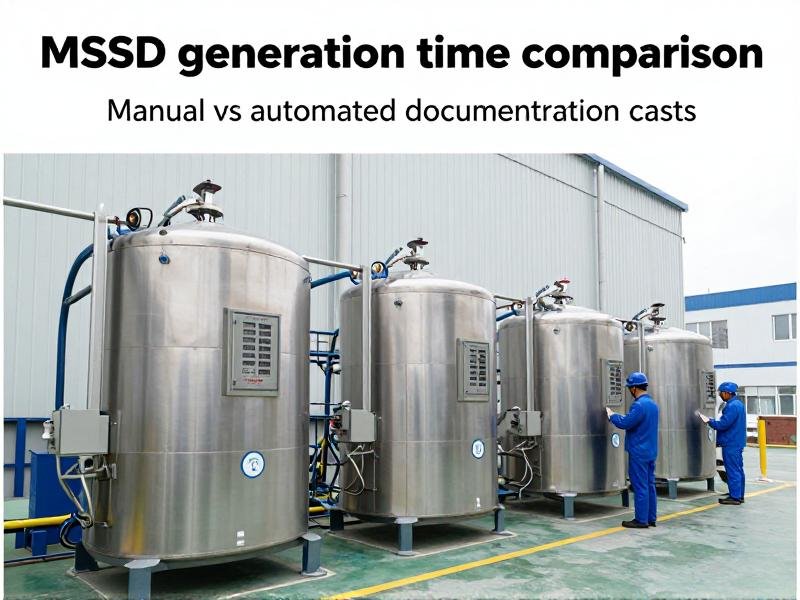 MSDS generation time comparison
