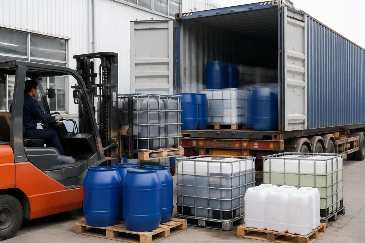 Mixed-container logistics
