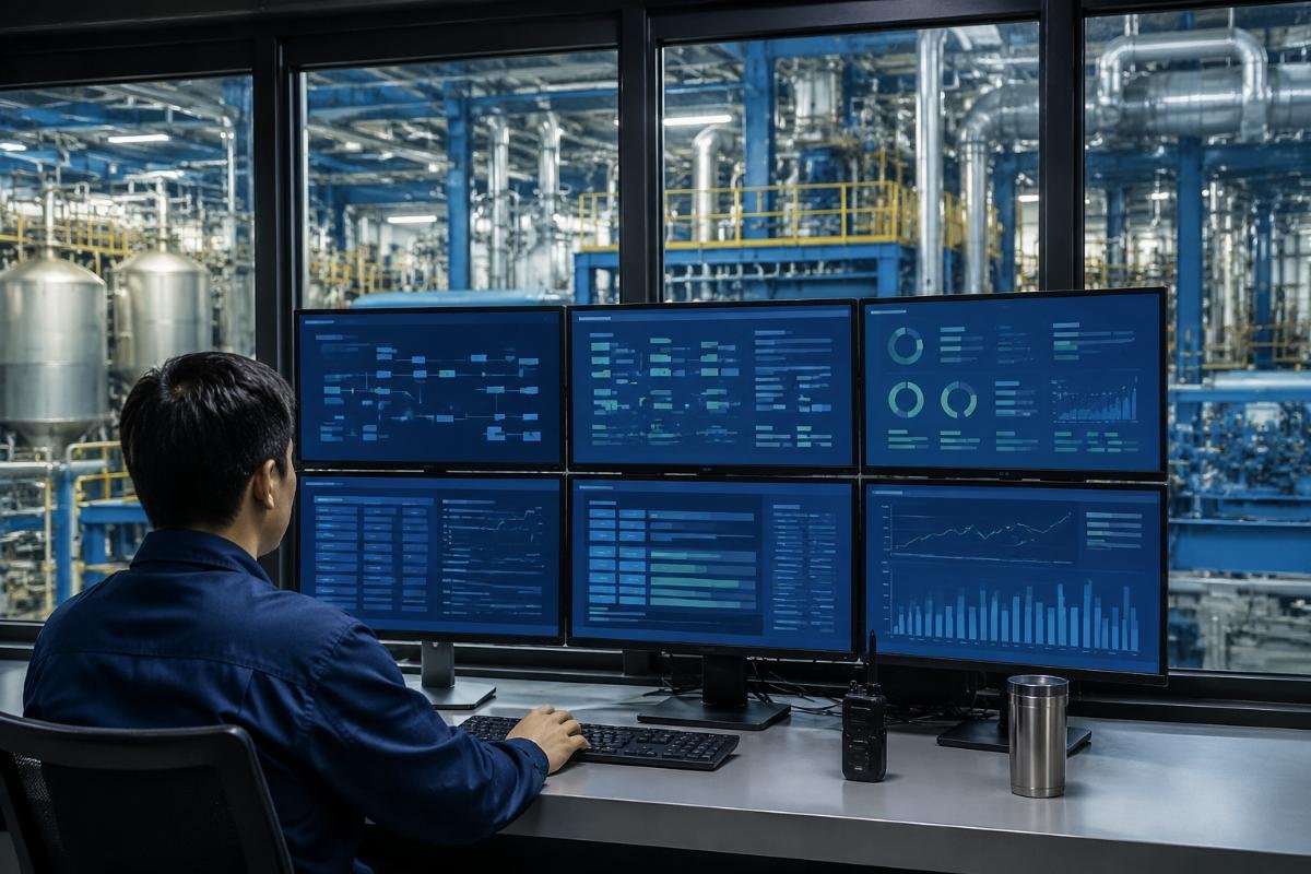 Batch traceability dashboard