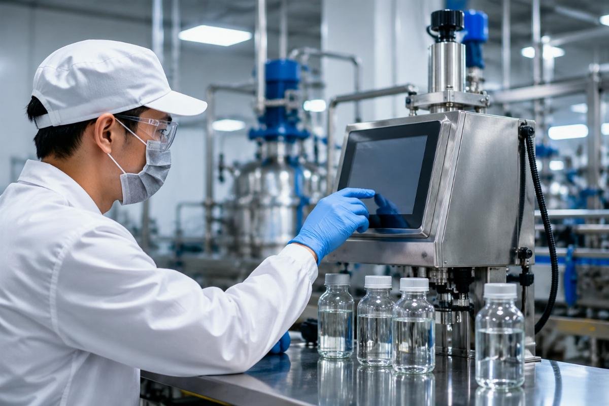 Real-time QC monitoring: reduced batch variance, consistent production Real-time QC data for batch consistency
