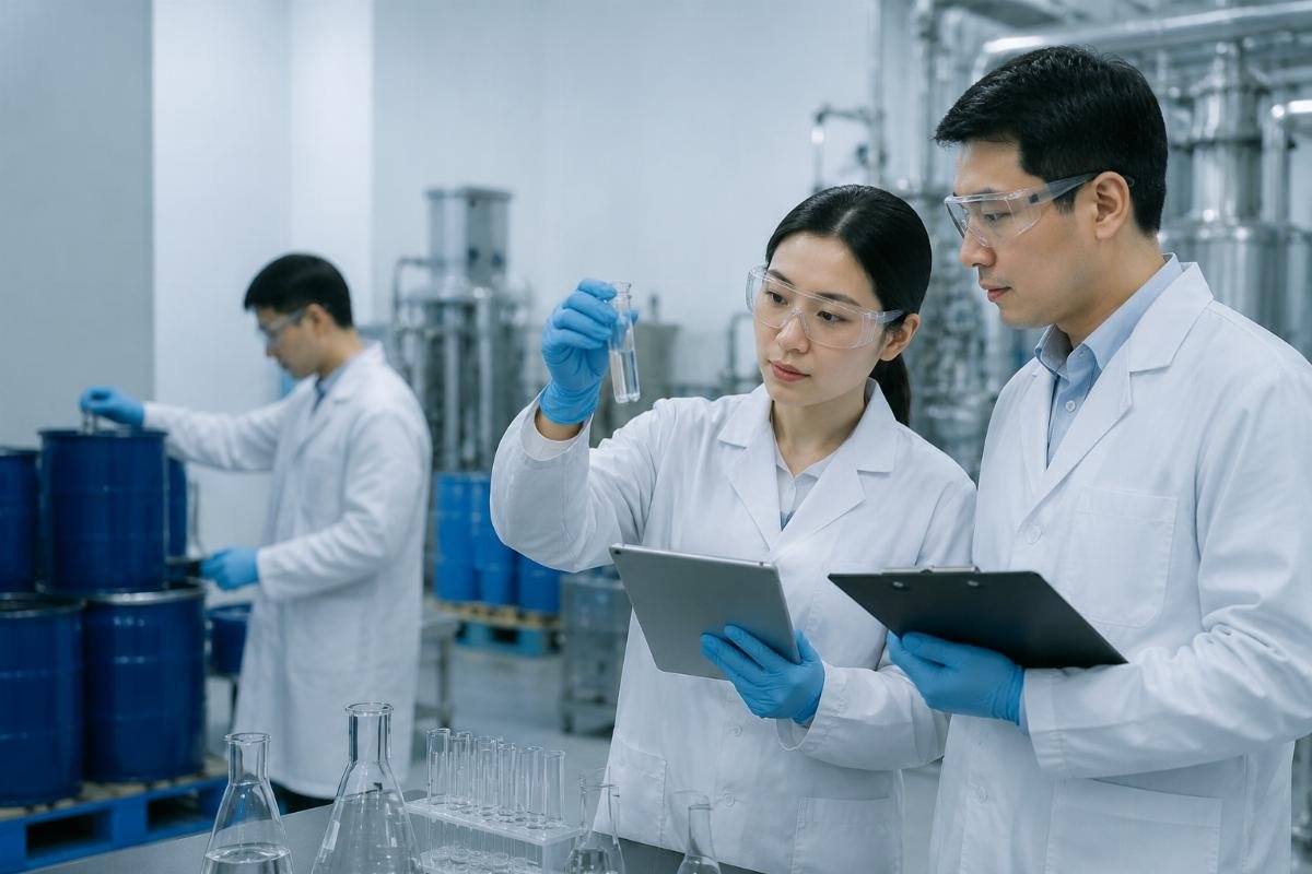 Technical response evaluation framework Supplier vetting process for chemical compliance
