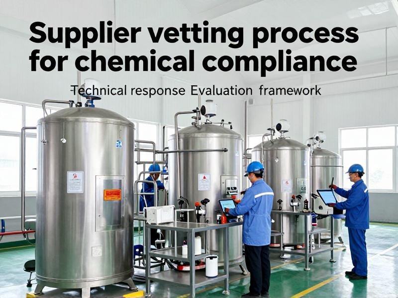 Supplier vetting process for chemical compliance