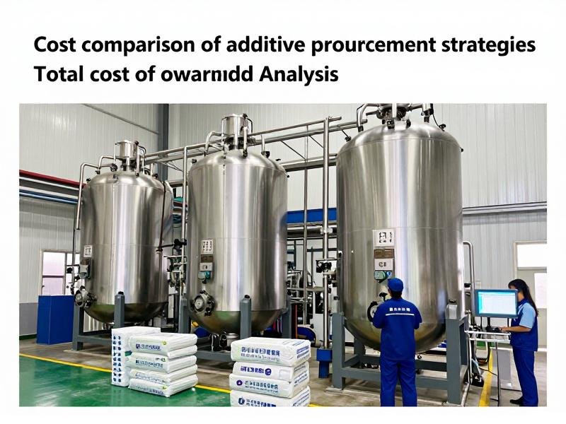 Cost comparison of additive procurement strategies