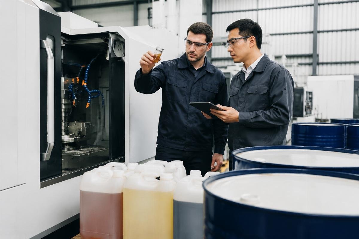 When to consider third-party cutting machine fluids Successful alternative sourcing criteria